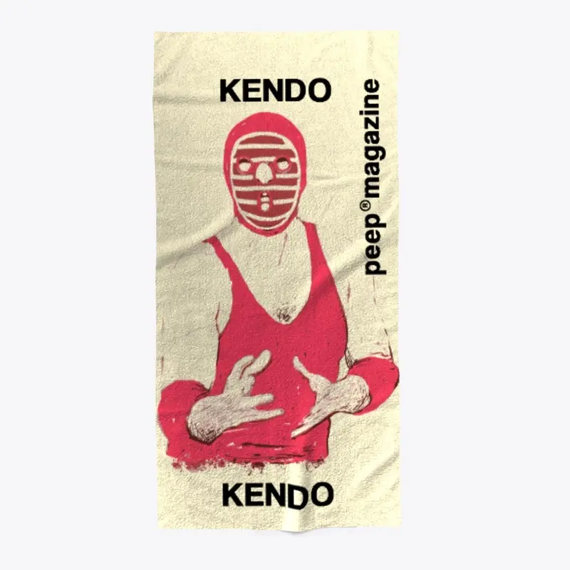 KENDO NAGASAKI BEACH TOWEL peep®